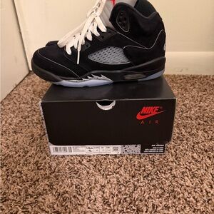 Nike Air Jordan Black and Gray Sneakers